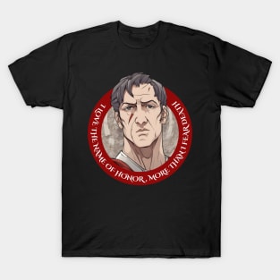 Julius Caesar in anime style T-Shirt